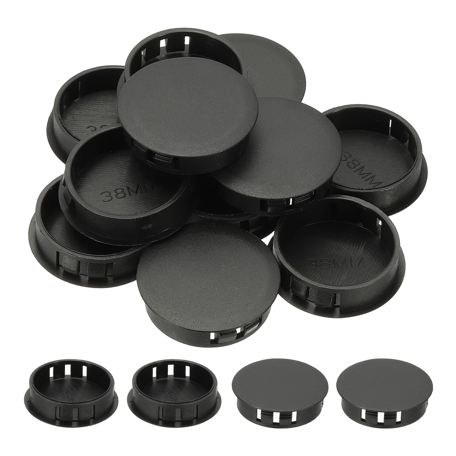 Uxcell Plastic Screws Hole Plugs, 55 Pcs 1 1/2