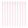 thumbnail image 1 of Uxcell Plastic Sewing Needles, 15cm Large Eye Blunt Learning Needles, Pink 20 Pack, 1 of 4