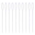 thumbnail image 1 of Uxcell Plastic Sewing Needles, 9cm Large Eye Blunt Learning Needles, White 90 Pack, 1 of 4