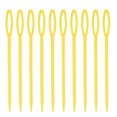 thumbnail image 1 of Uxcell Plastic Sewing Needles, 9cm Large Eye Blunt Learning Needles, Yellow 100 Pack, 1 of 4