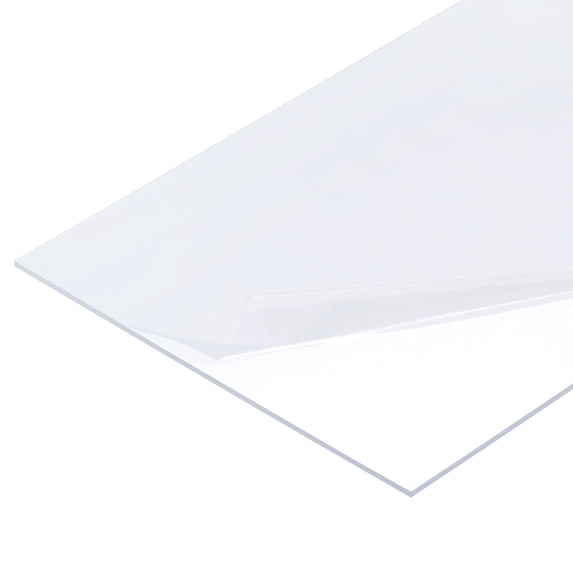 Uxcell Plastic Sheet Panel for Picture Frame Replacement Craft Clear 8x10x0.04 inch