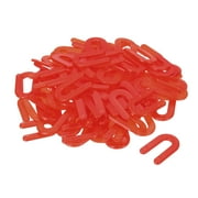 Uxcell Plastic Shims, Horseshoe U Shims Spacers for 1/8 Inch  Construction Tile Leveling, Red 500pcs