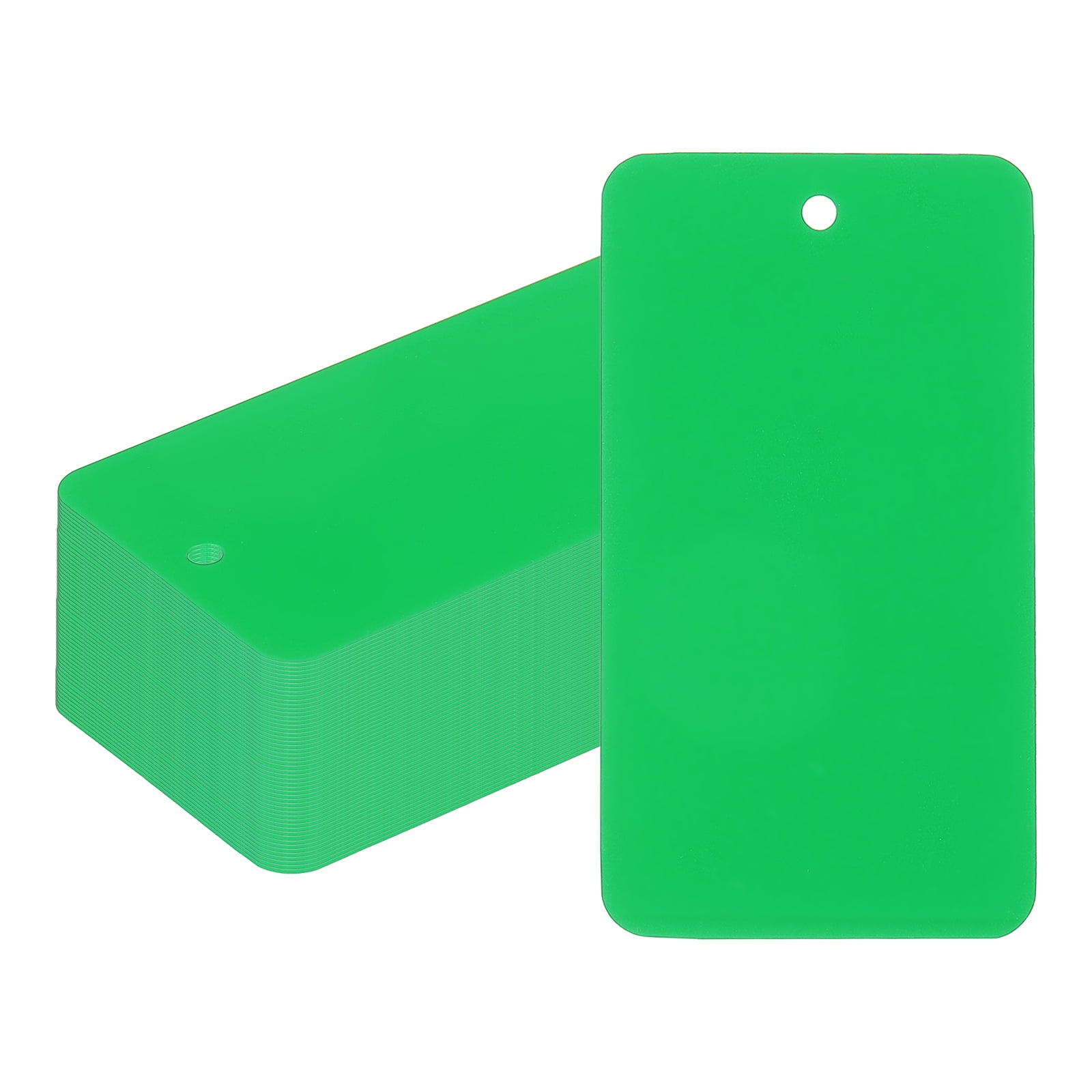 Uxcell Plastic Shipping Tags with Wire, Waterproof Blank Labels for ...