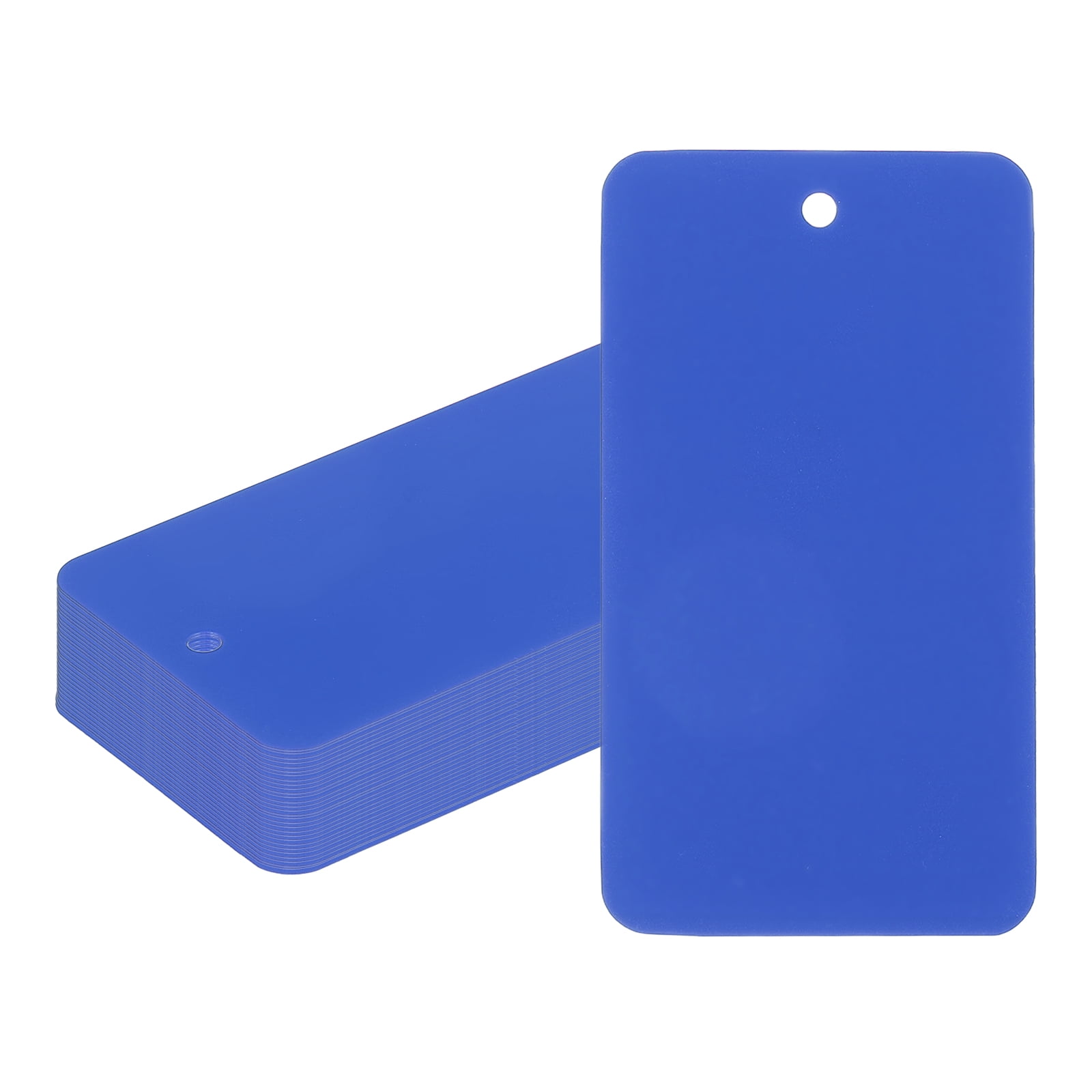 Uxcell Plastic Shipping Tags with Wire, Waterproof Blank Labels for ...