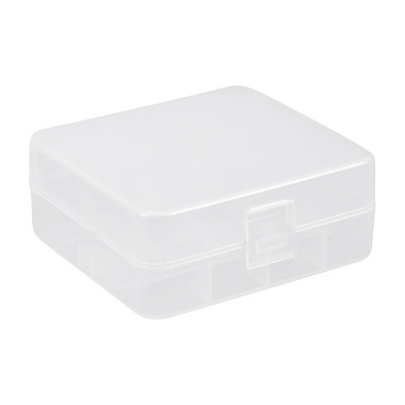 Uxcell Plastic Storage Battery Box Case for 2 x 26650 Batteries