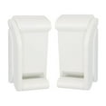 thumbnail image 1 of Uxcell Plastic White Adjustable Magnetic Toilet Paper Tissue Holder, 1 of 1