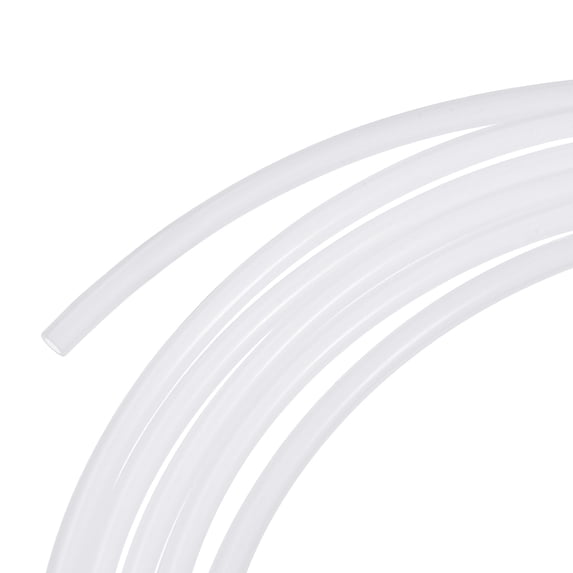 Uxcell Pneumatic Hose Air Line White Hose 6 Meter/19.7Ft 0.16''IDx0.24''OD Polyethylene for Air Compressor