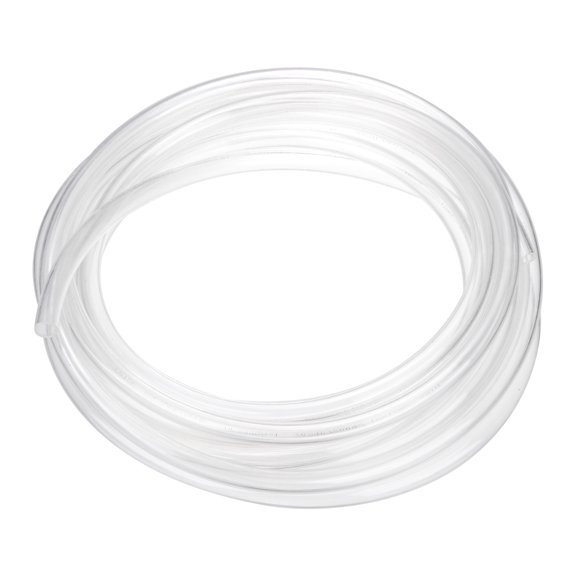 Uxcell Pneumatic Tubing Pipe Pu Air Compressor Hose Tube Line Black(16mm OD x 12mm ID)