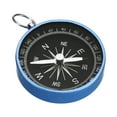 thumbnail image 1 of Uxcell Pocket Compass Survival Sports Navigation Compass with Key Ring Blue, 1 of 6