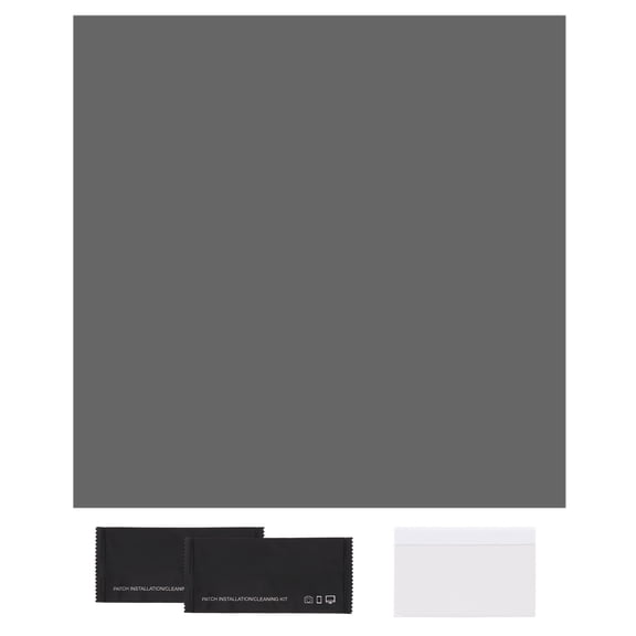 Uxcell Polarized Film, 12 x 12 Inch Universal Adhesive Polarized Sheets Linear Polarizing Filter with Cleaning Kit Scraper for LCD Screen Repair Physics Education (300x300mm)