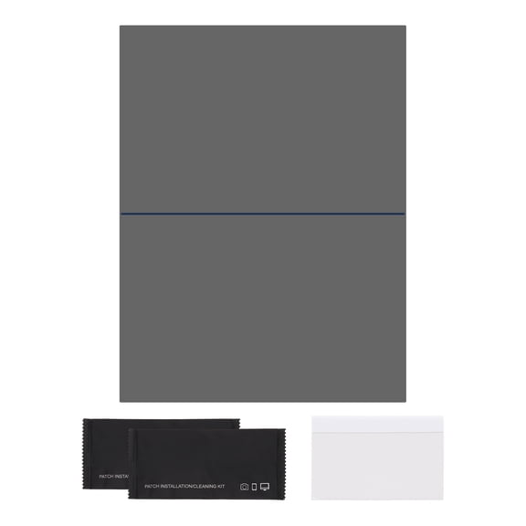 Uxcell Polarized Film, 9.7" Adhesive Polarized Sheets Linear Polarizing Filter with Cleaning Kit Scraper for LCD Screen Repair Physics Education, 0 Degree