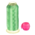 thumbnail image 1 of Uxcell Polyester Embroidery Thread Thread Spools Savers Kit, Light Green Pink, 1 of 6