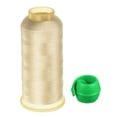 thumbnail image 1 of Uxcell Polyester Embroidery Thread and Thread Spools Savers Kit, Khaki Green, 1 of 6