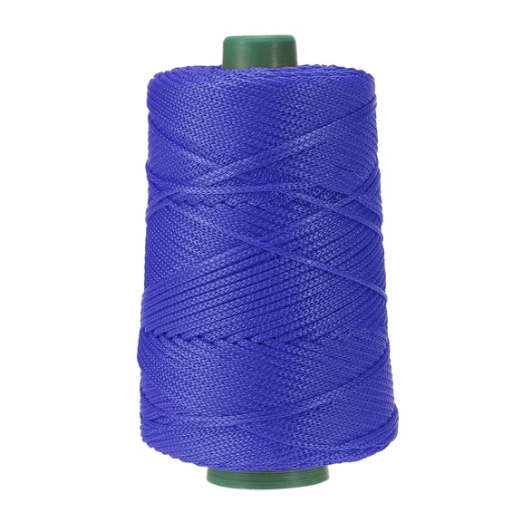 Uxcell Polyester Macrame Cord, 3mm x 219 Yards Polypropylene Cords for DIY Crafts - (Navy Blue)