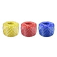 thumbnail image 1 of Uxcell Polyester Nylon Plastic Rope Household Bundled,100m Red Yellow Blue 3 Rolls, 1 of 5