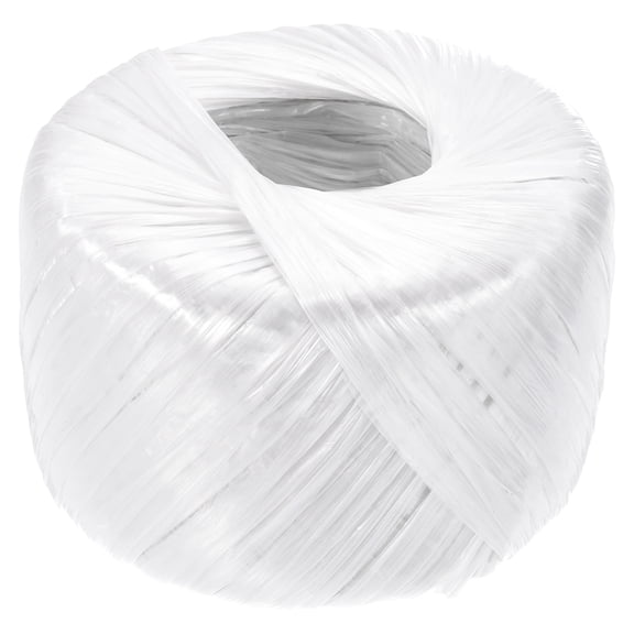 Uxcell Polyester Nylon Plastic Rope Twine, 100m/328ft Nylon Cord Household Bundled Polypropylene Twine Yarn for Household Gardening Tying Binding Garden Crafts, White