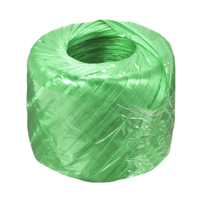Uxcell Polyester Nylon Plastic Rope Twine Bundled for Packing ,100m Green 1  pack