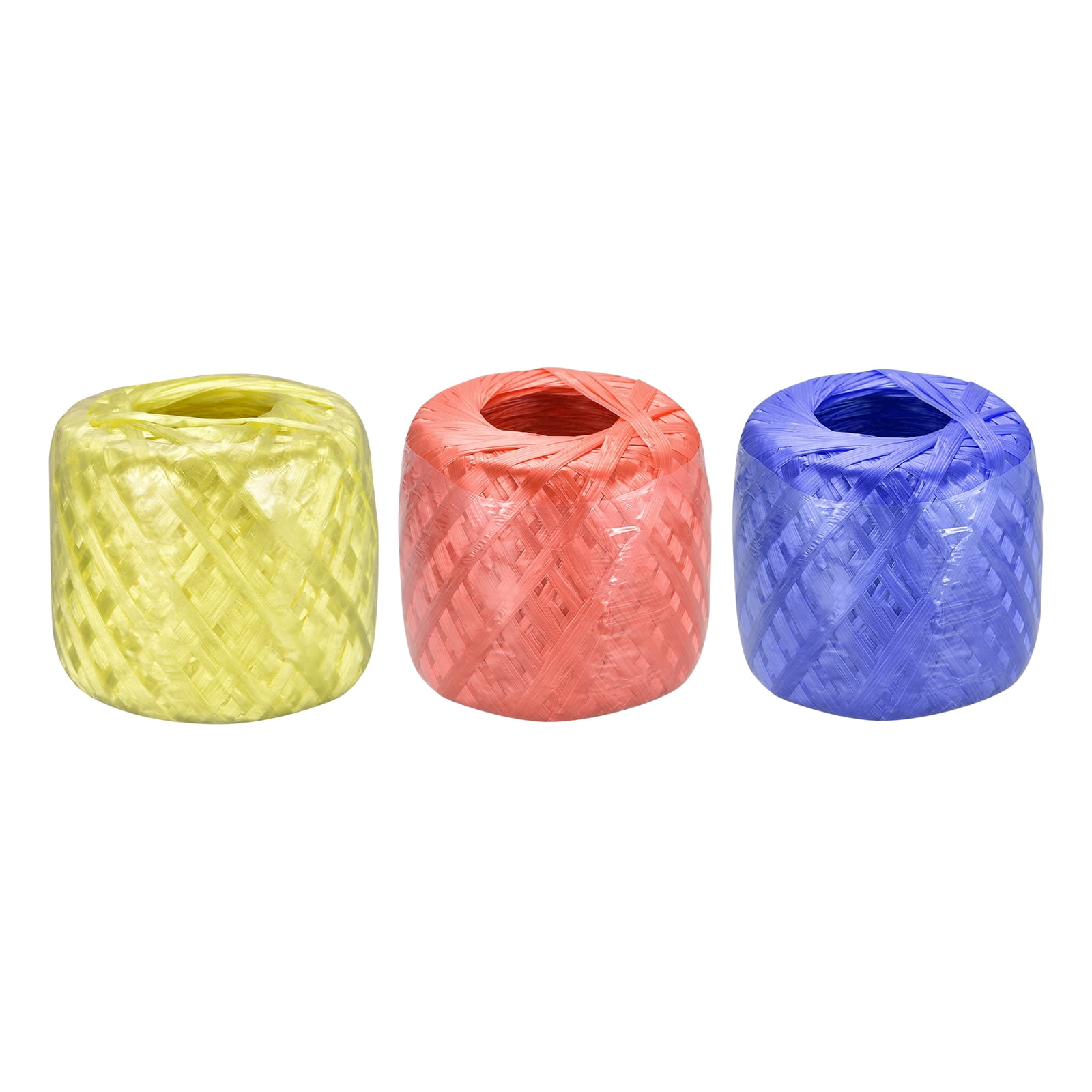 Uxcell Polyester Nylon Plastic Rope Twine Bundled for Packing ,200m