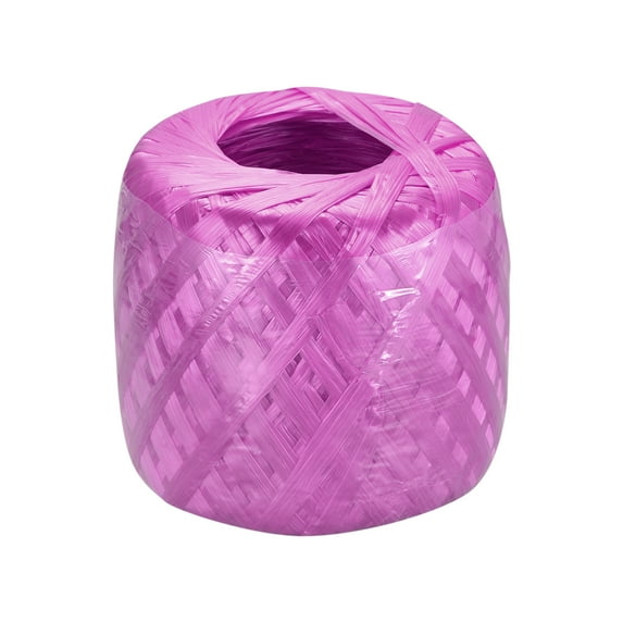 Uxcell 1Pcs Polyester Nylon Plastic Rope Twine Bundled for Packing 656ft Purple