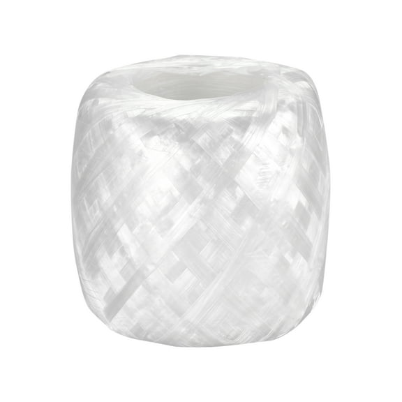 Uxcell Polyester Nylon Plastic Rope Twine Bundled for Packing ,250m White 1 pack