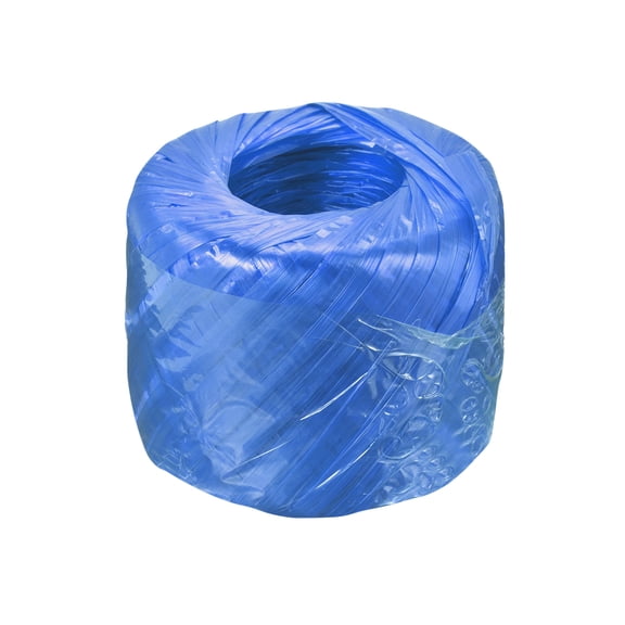 Uxcell 1Pcs Polyester Nylon Plastic Rope Twine Household Bundled for Packing 328ft Blue