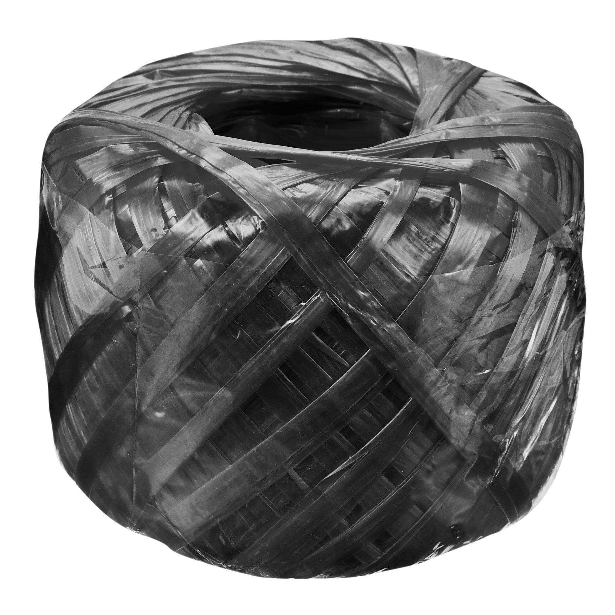 Uxcell Polyester Nylon Plastic Rope Twine Household Bundled for  Packing,150m/492ft Length Black 