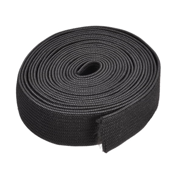 Uxcell Polyester Sewing Handcraft Clothes Craft Elastic Band Black 2.7 Yards