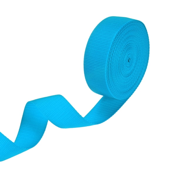Uxcell Polypropylene Webbing, 10 Yards 1 Inch for Outdoor,DIY Crafting [Coffee]