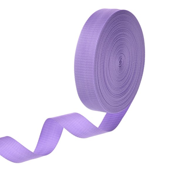 Uxcell Polypropylene Webbing, 10 Yards 1 Inch for Outdoor,DIY Crafting [Coffee]