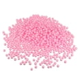 thumbnail image 1 of Uxcell Polystyrene Foam Ball Beads Round for the Arts DIY Crafts Party Decorations Fillings of Vase Pillow Pink 0.3inch, 1 of 5
