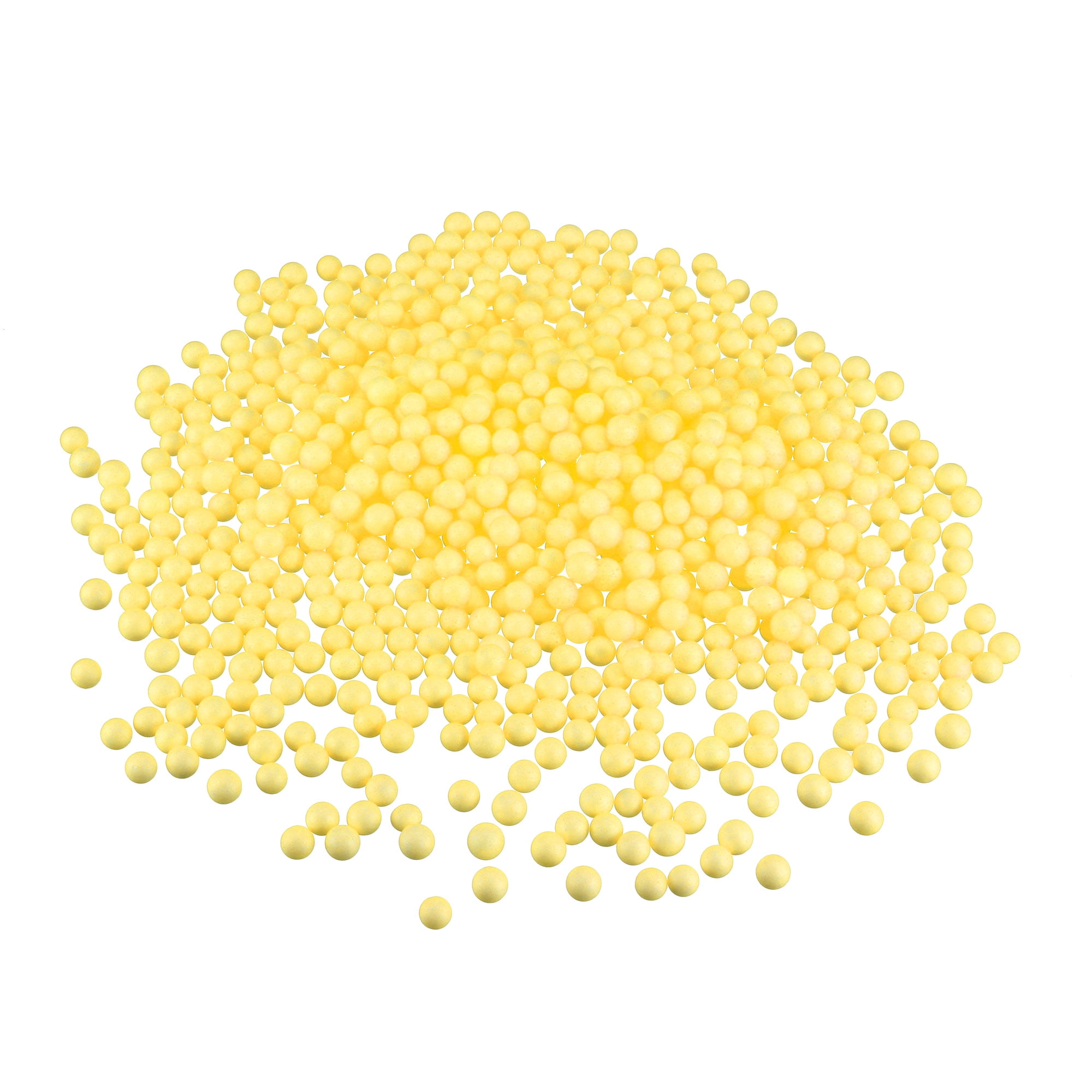 Uxcell Polystyrene Foam Ball Beads Round for the Arts DIY Crafts Party ...