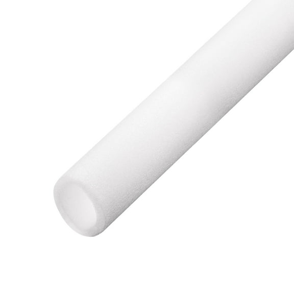 Uxcell Polystyrene Foam Tube Insulation Cable Protectors 3.28 ft Length White 1.57 x 2.36 inch