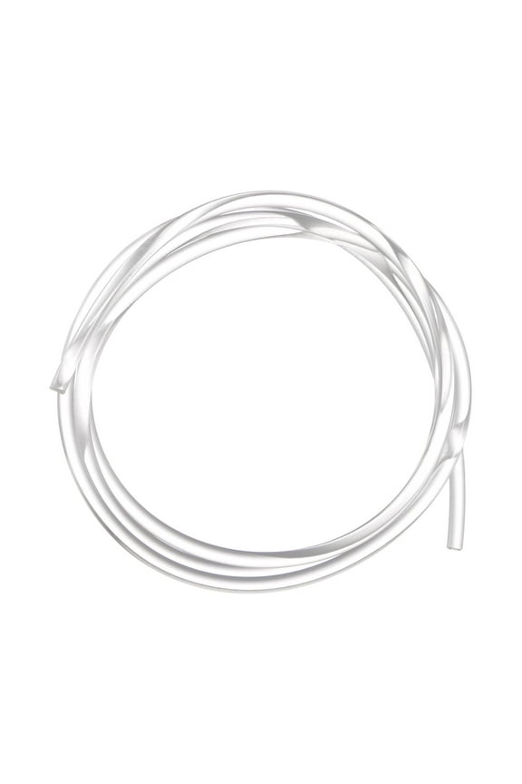 Polyurethane Round Belts 4mm Dia 3.3ft(1 Meter) Length Smooth Surface PU Urethane Belt Translucent