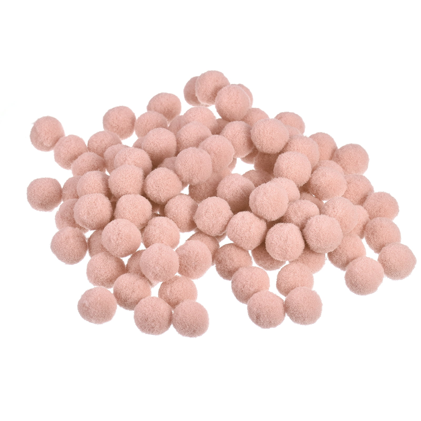 Uxcell Pom Felt Balls Fabric 1.5cm 15mm for Crafts Project DIY 100 Pcs