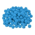 thumbnail image 1 of Uxcell Pom Felt Balls Fabric 0.39" Blue for Crafts Project DIY 100 Pcs, 1 of 7