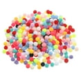 thumbnail image 1 of Uxcell Pom Poms, Small Pom Pom Balls Fuzzy Craft Pompoms for Crafts Arts DIY Decorations Multicolor, 1 of 5