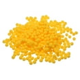 thumbnail image 1 of Uxcell Pom Poms, Small Pom Pom Balls Fuzzy Craft Pompoms for Crafts Arts DIY Decorations Orange Yellow, 1 of 5