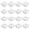 thumbnail image 1 of Uxcell 16Pcs Pool Chalk Holder Billiard Chalk Storage Holder Cue Chalk Holder White, 1 of 5