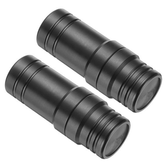 Uxcell Pool Cue Joint Protector 5/16x10, Billiard Cue Joint Thread Cap, Black 2Pcs
