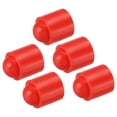 thumbnail image 1 of Uxcell Pool Cue Protective Cover, Rubber Pool Cues End Protectors Snooker Rod Protection Pad for Billiards, Red 5Pcs, 1 of 5