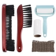 thumbnail image 1 of Uxcell Pool Table Cleaning Brush Set Table Brush Rail Brush Cue Cleaning Cloth Sticky Lint Roller Spare Core Wine Red, 1 of 6