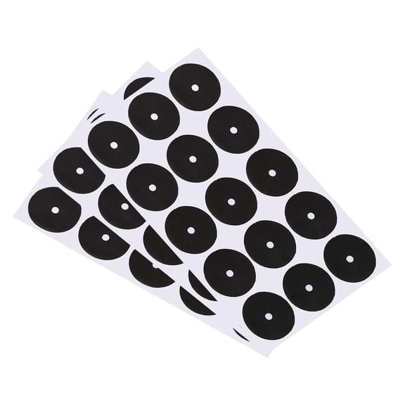 Uxcell Pool Table Marker Dots Billiard Point Stickers Position Locator, Black 3 Sheet/45Pcs