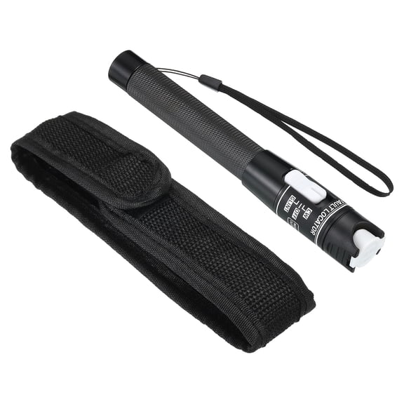 Uxcell Portable Fiber Optic Cable Tester, 20MW Visual Fault Locator Optical Power Meter Red Light Cable Test Equipment