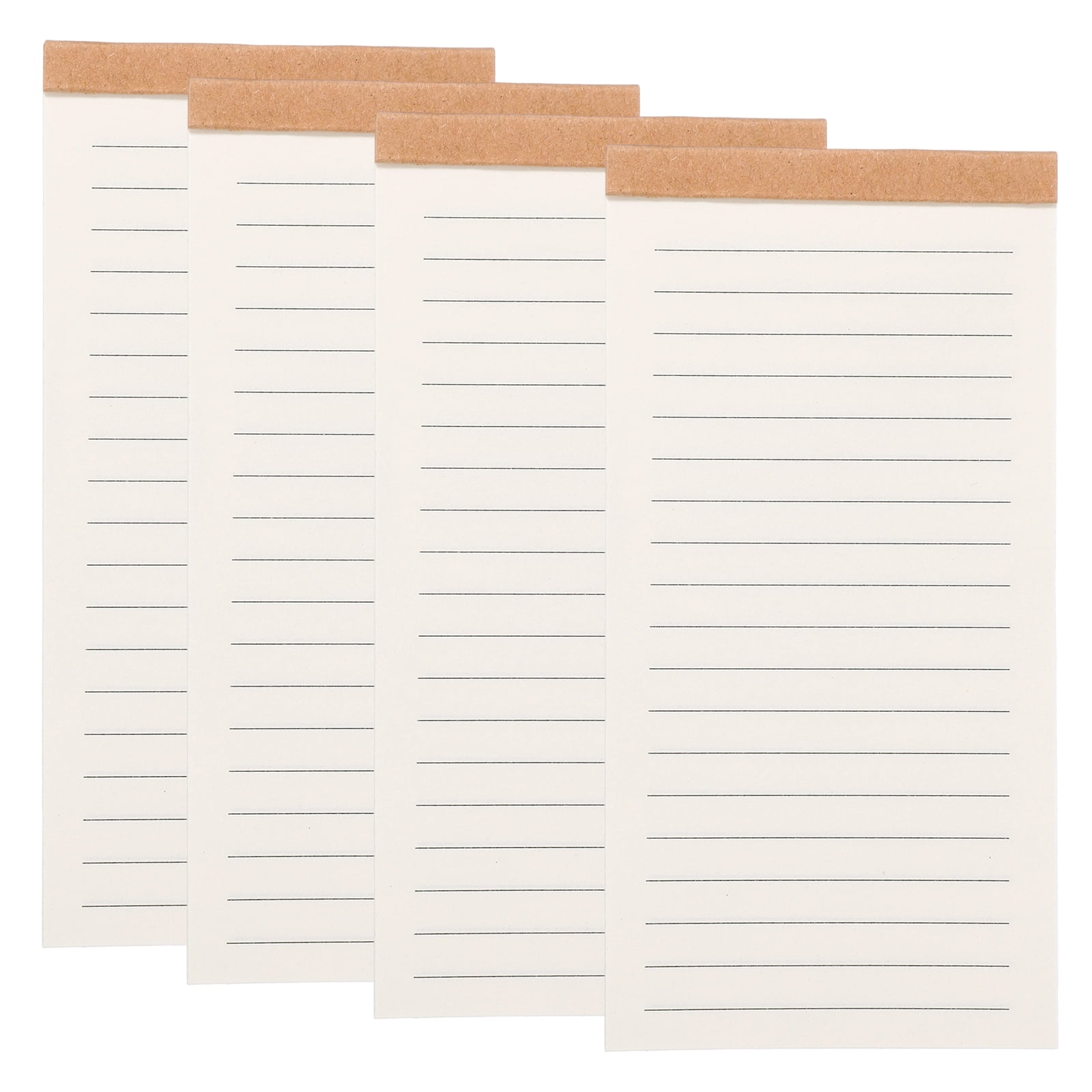 Uxcell Portable Field Notes, 4 Pcs Small Notepads 50 Sheets Pocket ...