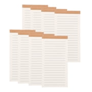 Uxcell Portable Field Notes, 8 Pcs Small Notepads 50 Sheets Pocket Notebooks Memo Books to Do List Organizer Planner Daily for Work Office Journey, Lined
