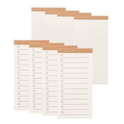 Uxcell Portable Field Notes, 8 Pcs Small Notepads 50 Sheets Pocket Notebooks Memo Books to Do List Organizer Planner Daily for Work Office Journey, Planner/Grid
