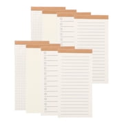 Uxcell Portable Field Notes, 8 Pcs Small Notepads 50 Sheets Pocket Notebooks Memo Books to Do List Organizer Planner Daily for Work Office Journey