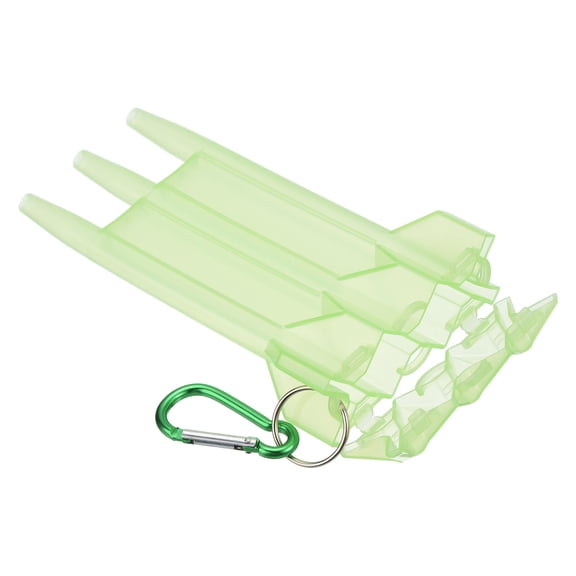 Uxcell Portable Nylon Dart Storage Box, Dart Case Keep Your Darts Secure, Green
