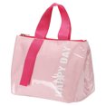 thumbnail image 1 of Uxcell Portable PU Waterproof Insulated Lunch Tote Bag for Office Picnic Outdoor, Pink Fuchsia, 1 of 6