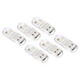 thumbnail image 1 of Uxcell Portable USB Plugin 2 Beads LED Night Light Lamp Stick, Warm White 6 Pack, 1 of 5